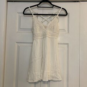 Aeropostale white mini dress